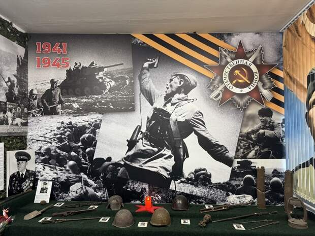 В школе №31 обновили экспозицию музея