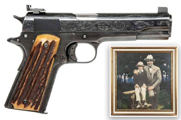 _аукцион_пистолет-1024x682 Личные вещи мафиозо №1 — Аль Капоне будут выставлены на аукционе