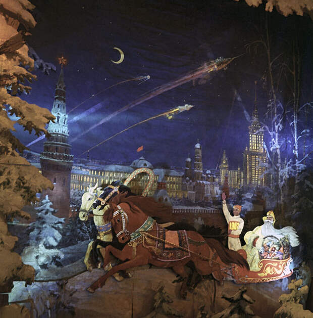 Новый год в СССР 1960-е