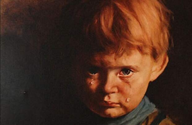 Джованни Браголин. "Плачущий мальчик". 