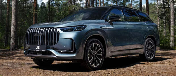 В России переписали цены на флагманский кроссовер Jaecoo J8 2024