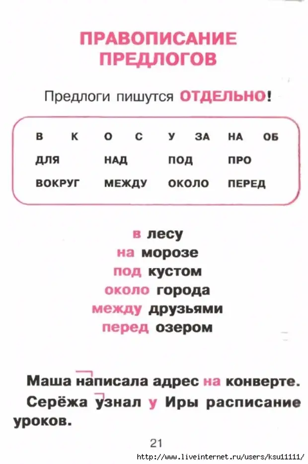 Все правила для начальной школы в таблицах и схемах феникс