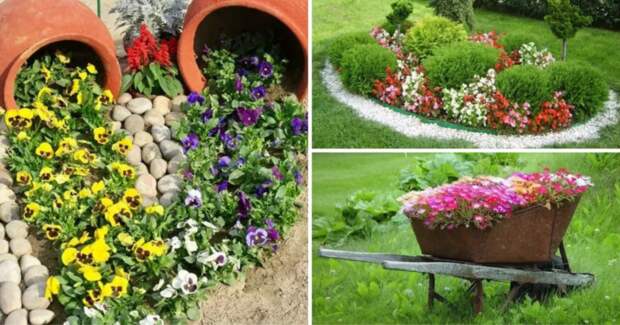 Вдохновляющие идеи для быстрого и красивого оформления сада