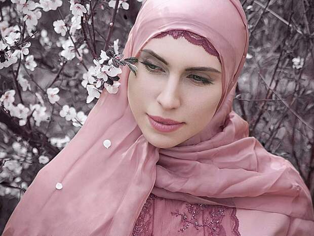 Как красиво завязать хиджаб - подборка фотоМК