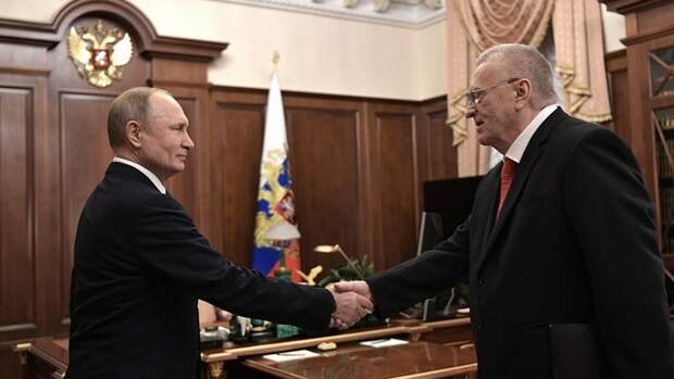 "Мне еще рано уходить". Путин рассказал о последней беседе с Жириновским