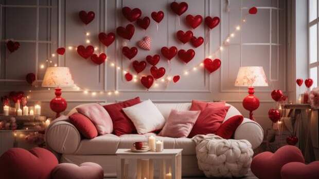 Как превратить обычную квартиру в пространство для романтического свидания: красивые идеи к 14 февраля