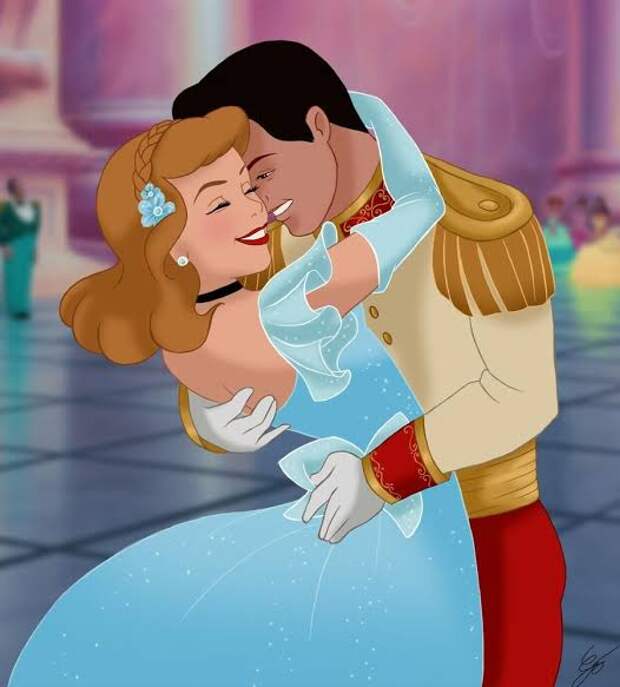Монику Геллер и Чендлера Бинга сравнили с героями мультфильмов Disney
