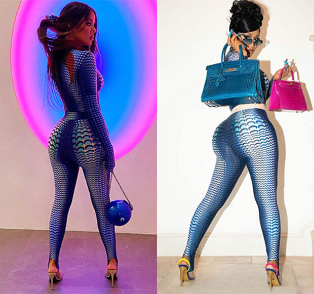 Модная битва: Хлое Кардашьян против Карди Би