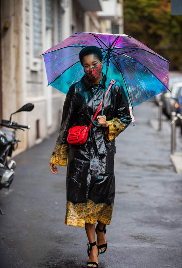 Стритстайл-блогер Таму Макферсон, Миланская неделя моды Весна-Лето 2021