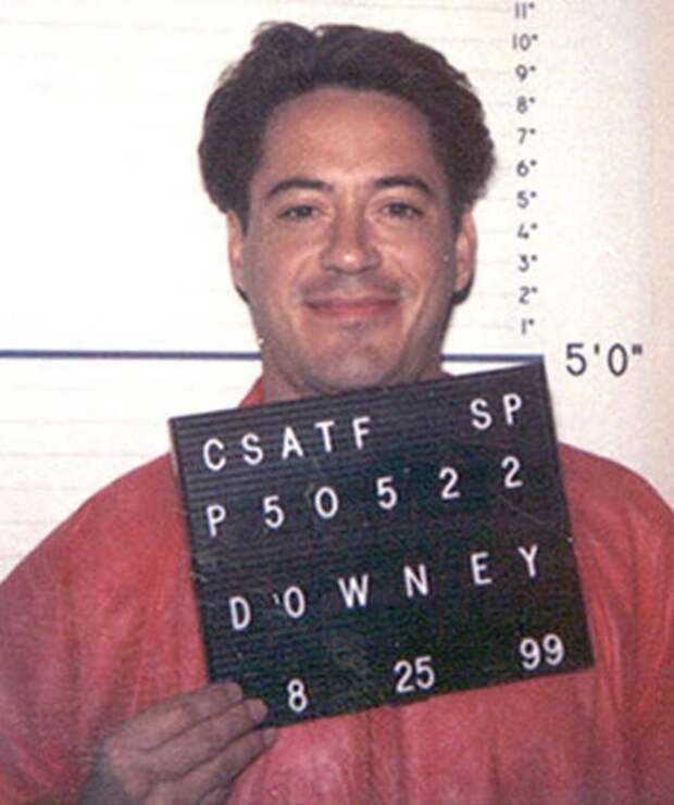 Роберт Дауни-младший Тюрьма, арест, звезды, знаменитости, криминал, полиция, преступления, фото