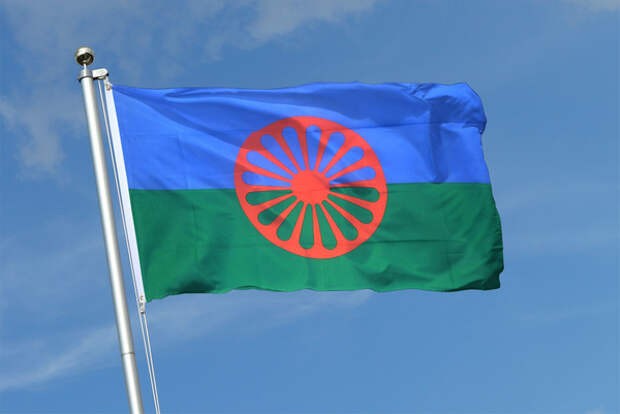 Картинки по запросу "национальный флаг цыган"