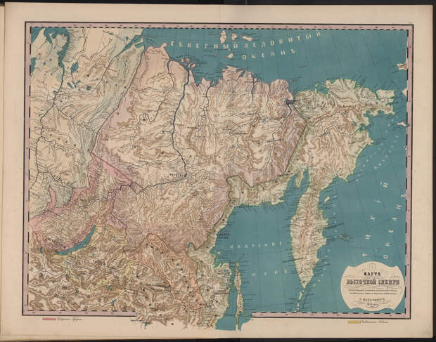 18.Карта Восточной Сибири