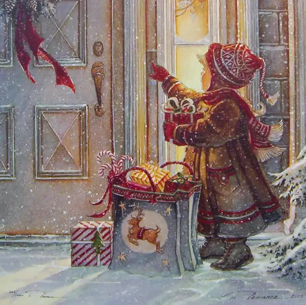 Советские новогодние открытки 60 х годов