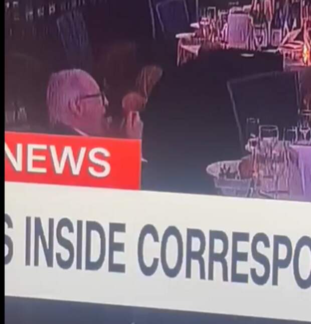 Во время стрельбы и эвакуации Трампа участник приема спокойно продолжал ужин