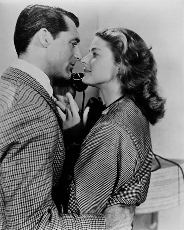 Ингрид Бергман и Кэри Грант в фильме "Дурная слава" 1946 год.