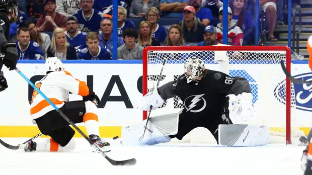 Василевский — шестой вратарь в НХЛ по длительности серии без поражений в основное время