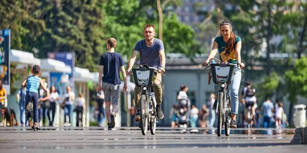 В Москве увеличилось количество велосипедов в прокате "Велобайк"