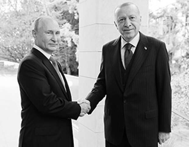 Эрдоган заявил про единство с Путиным почти по всем вопросам