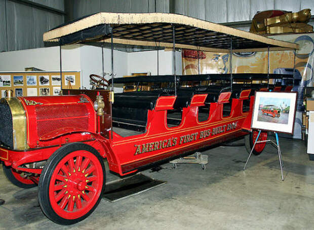 first mack bus ever built.