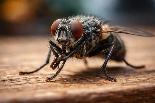 Почему мухи постоянно трут лапки: три причины