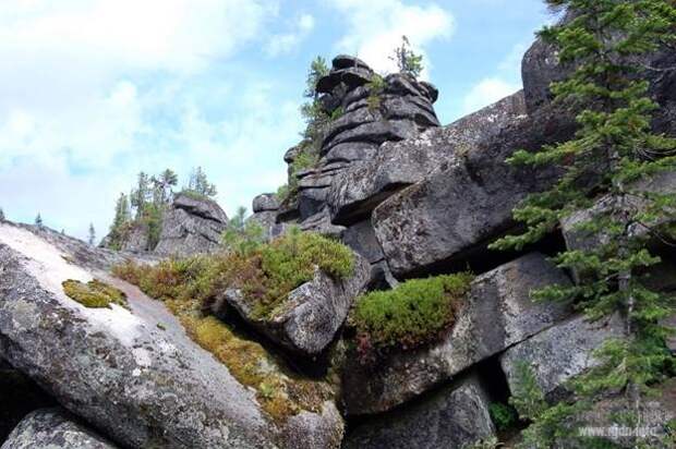 Горный массив Ергаки, Красноярский край. Каменный город Ергаки