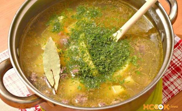 Простой способ сохранить цвет зелени в супе