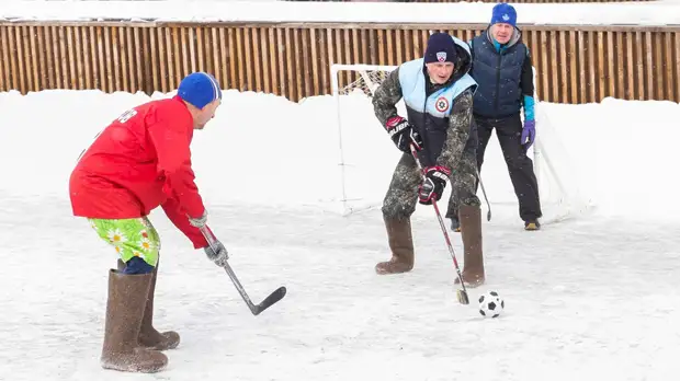 Удмуртия примет участие во Всероссийском флешмобе по дворовому хоккею