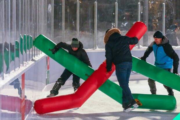 В Северном округе пройдут эстафеты на льду и соревнования по стрельбе снежками