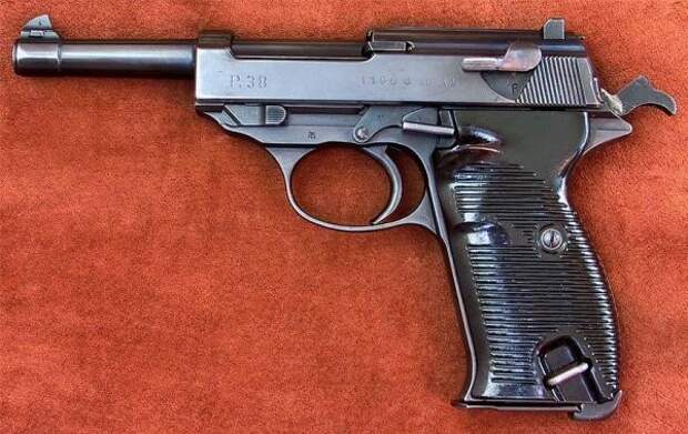 Пистолет Walther P38-17 фото- Пистолет Walther P38-17 фото-