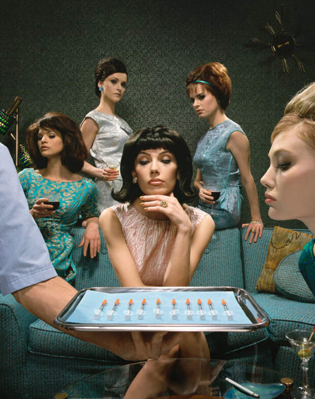 Ваш выбор, леди. Автор: Hugh Kretschmer.