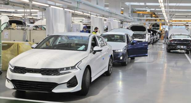 На заводе в Казахстане началось производство автомобилей KIA