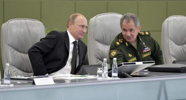 Путин и Шойгу Путин и Шойгу