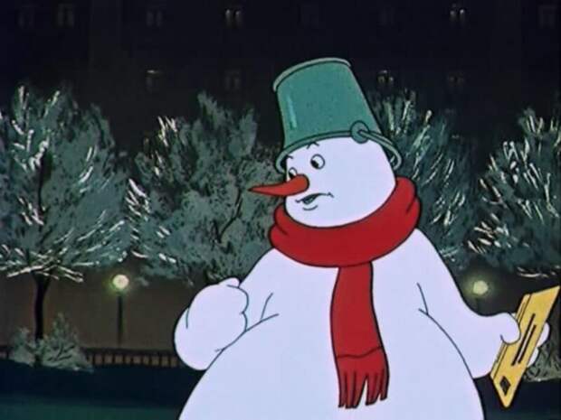 2. "Снеговик-почтовик", 1955 год видео, зима, новый год, ностальгия, советские мультфильмы