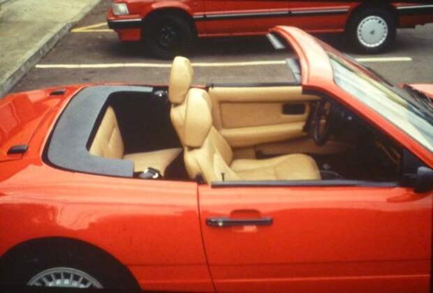 Кабриолет Lada Cipher Sports 1989 года, изготовленный в Великобритании. авто, автомобили, ваз, родстер. lada