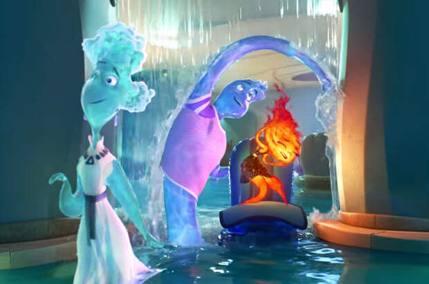 Первый трейлер мультфильма «Элементарно» от студии Pixar: Огонь защищает Воду