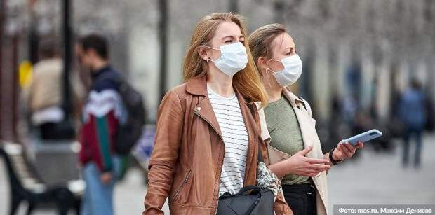 Почти 60 посетителей торговых центров в САО оштрафованы за нарушение масочного режима. Фото: М. Денисов mos.ru