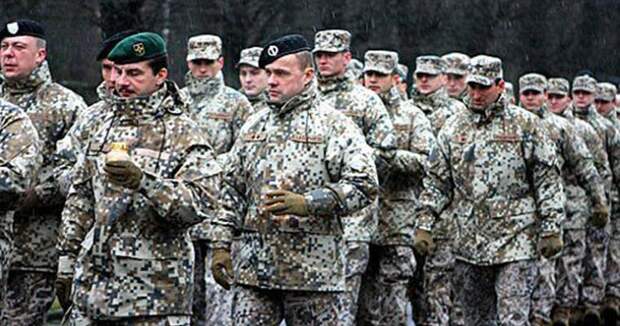 солдаты Латвии