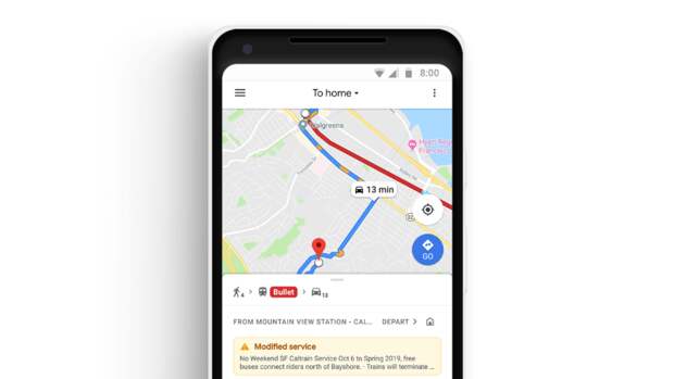 В Google Maps появились камеры контроля скорости