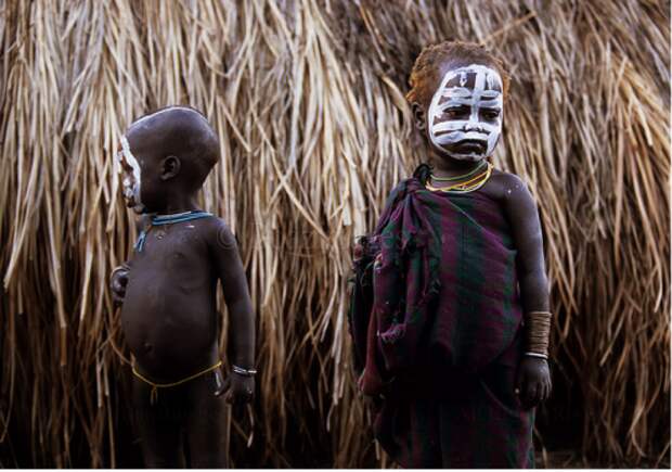 племя,Сурма,Эфиопия5