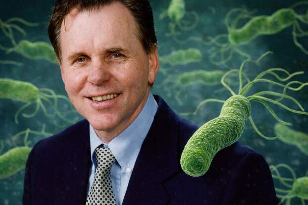 Врач выпил бактерии, доказал бактериальную природу язвы и получил Нобелевскую премию