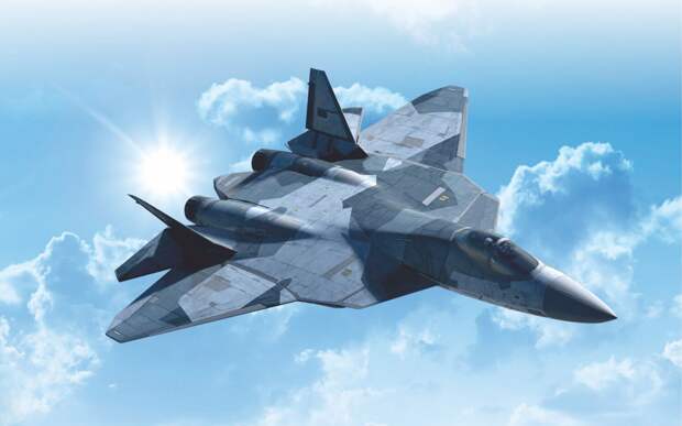Наш российский Су-57, не побоюсь этого слова, одна из наиболее грозных и высокотехнологичных боевых машин в мире. Такая, что ее реально можно описать немного набившей оскомину фразой «аналогов нет».-10