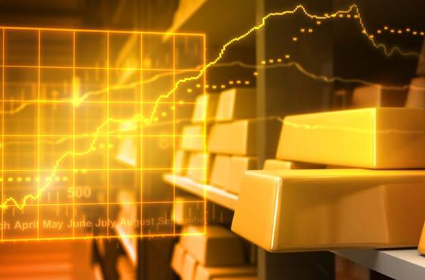 Девятинедельный рост золота прервался