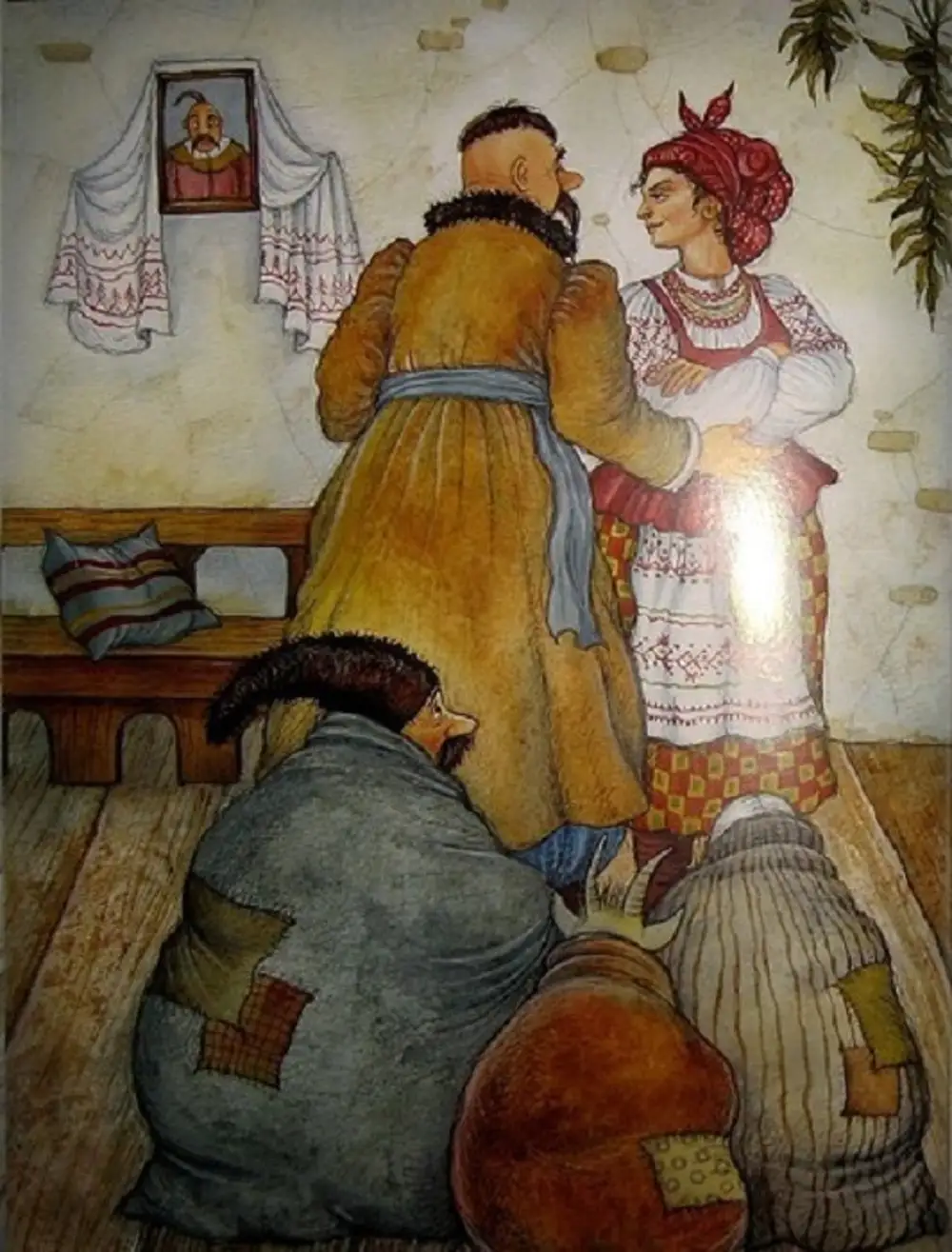 Иллюстрация к повести вечера на хуторе близ Диканьки