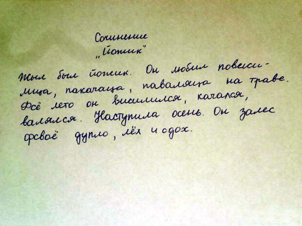 Грустная история. 18 эпичных умозаключений, найденных на страницах школьных тетрадей