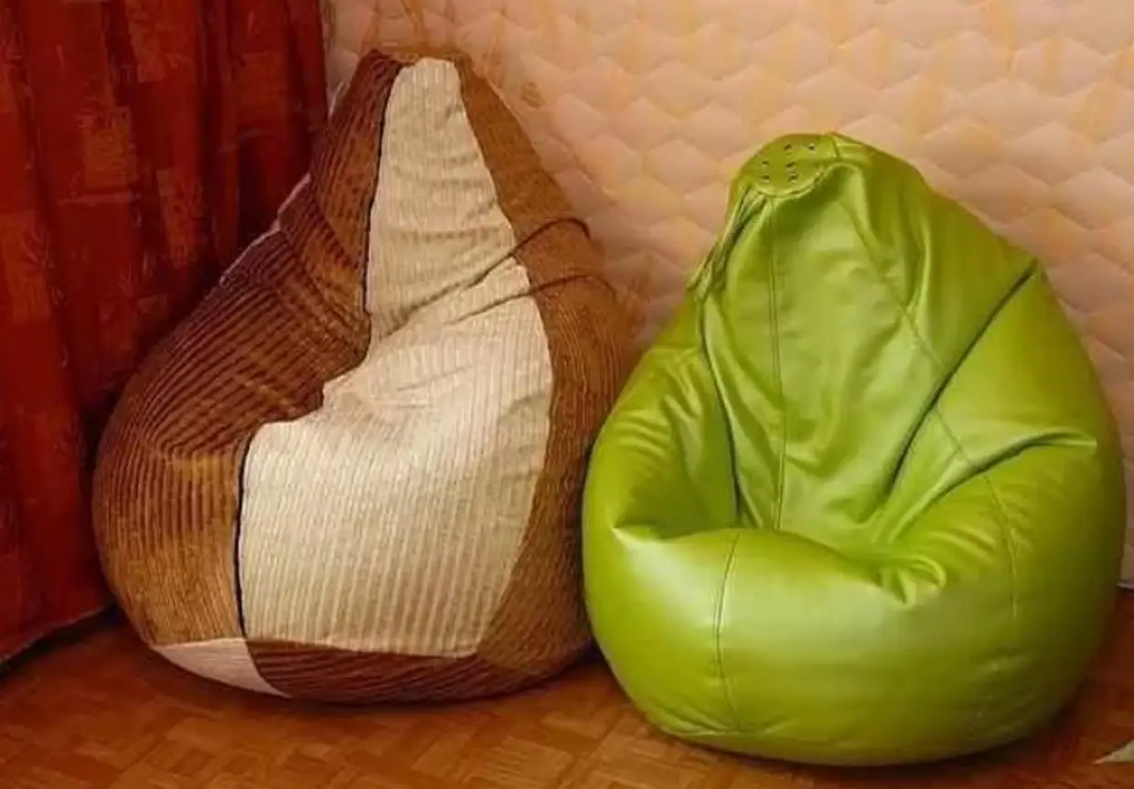Кресло мешок из поролона