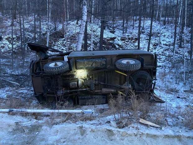 Пассажир УАЗа погиб в страшной аварии