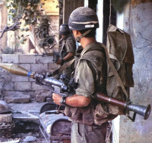 Противотанковые гранатомёты израильской пехоты