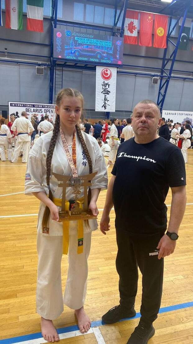 Орловчанка приедет из Белоруссии с медалью турнира среди каратистов
