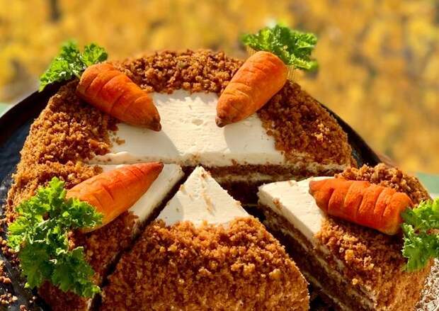 Морковный торт основное фото рецепта