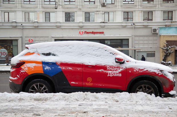 В Москве подскочили цены на такси из-за снега
